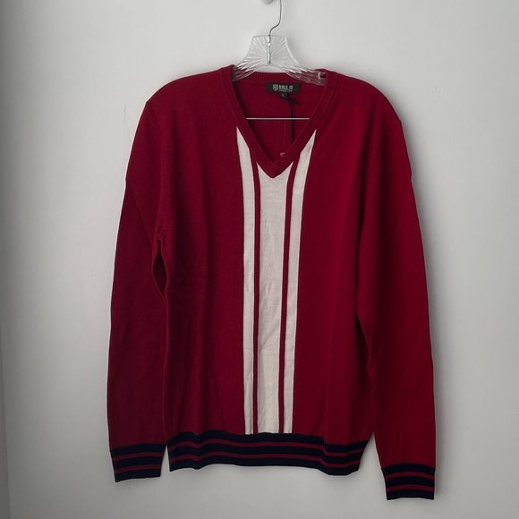 Rule 18 Men's V-Neck Sweater - Picture 2 of 9